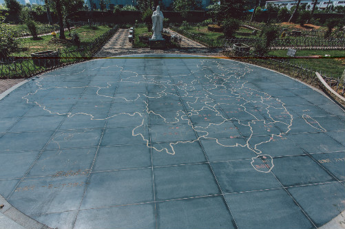 花园之中国地图